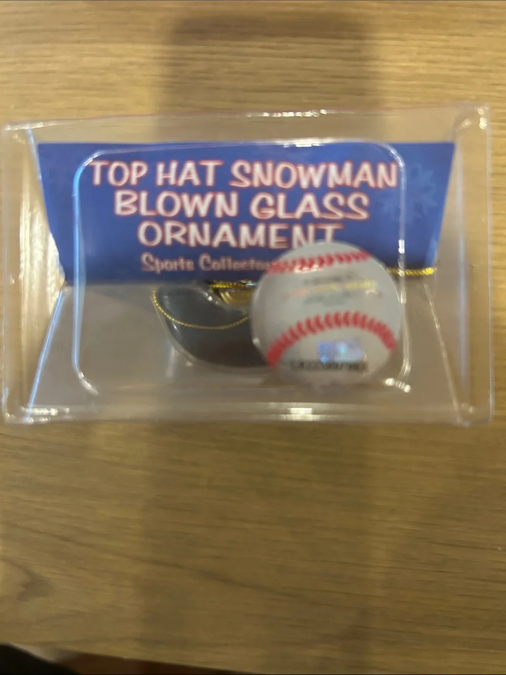Boston Red Sox Snowman Ornament
